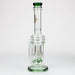 [2 Pack Bundle] 17" H2O glass water bong with double layer honeycomb [H2O-28] Glass Bong ONE