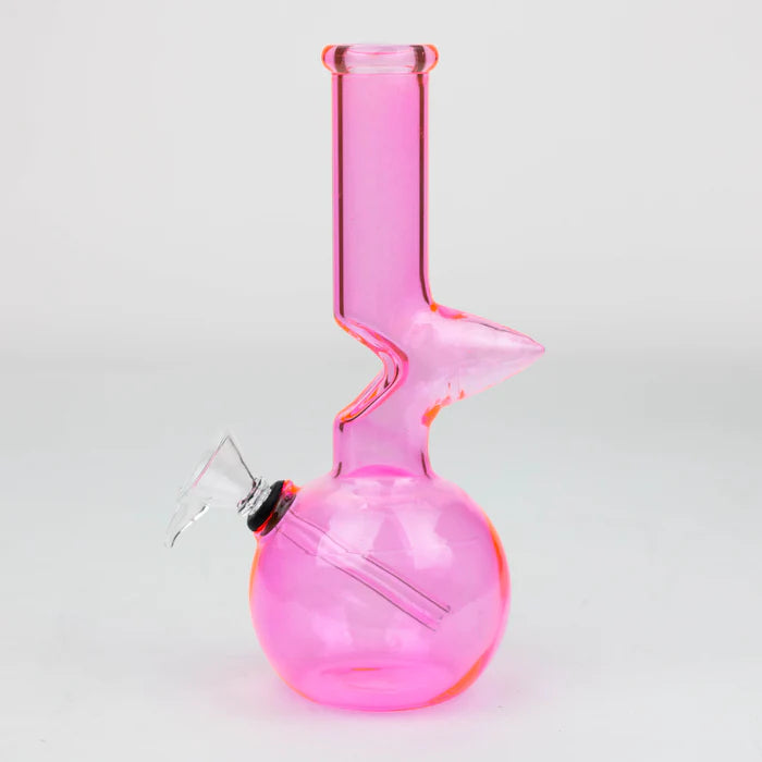8" Zig-zag bong Box of 20 [AK2019-12] Glass Bong Canadian Distributor