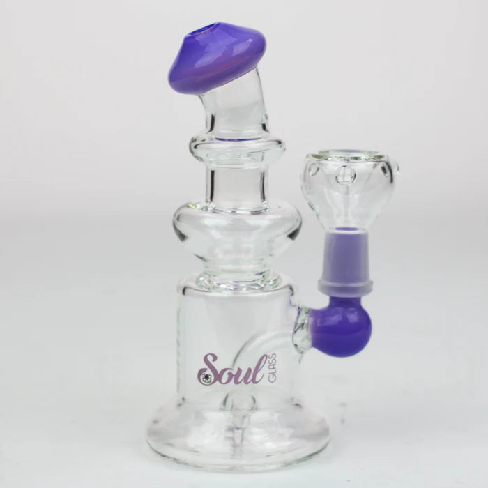 [6 Pack Bundle] 6" SOUL Glass mini bong [S2074] Glass Bong ONE