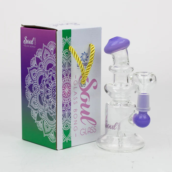 [6 Pack Bundle] 6" SOUL Glass mini bong [S2074] Glass Bong ONE