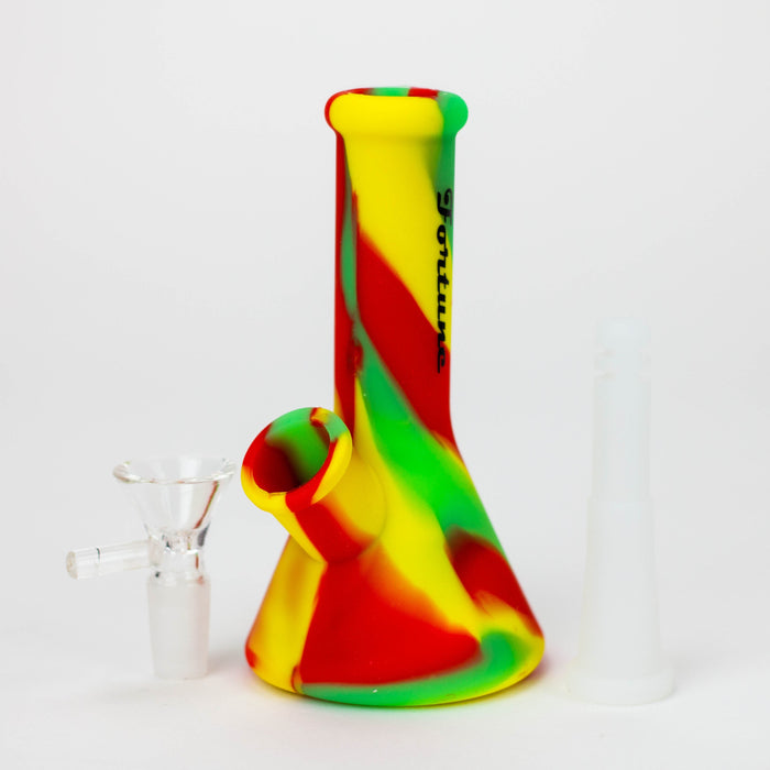 Fortune | 5" Silicone Bong-Assorted [SP1038]