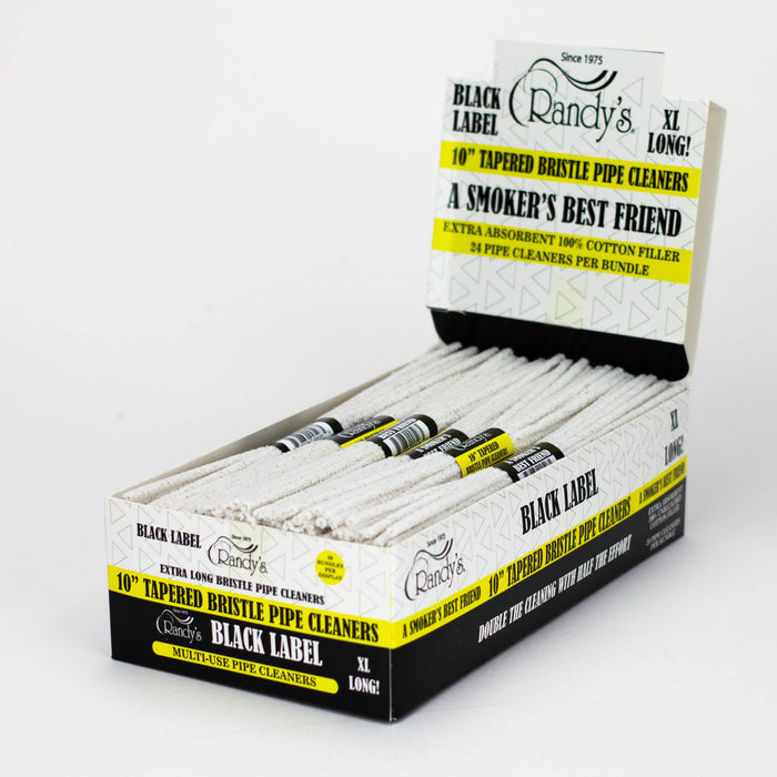 Randy's | 10" Tapered bristle pipe cleaners box of 30