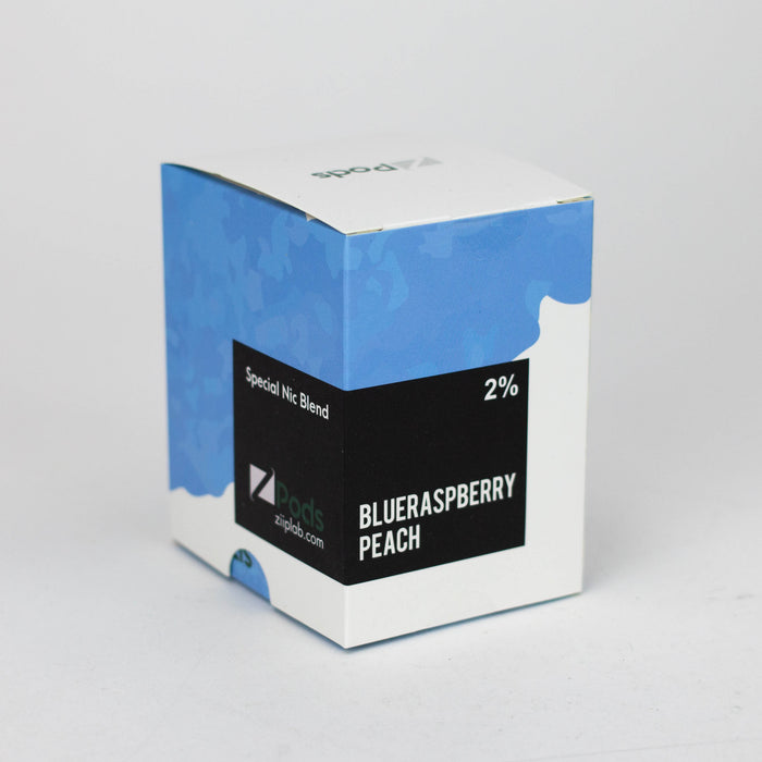 ZPOD | Stlth-Compatible Pods Box of 5 packs (20 mg/mL) E-liquid Pods Smoke N Vape Cartel Blue Raspberry Peach