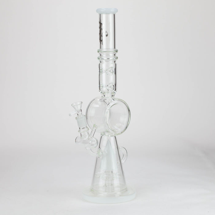 H2O | 19" Cone diffuser glass water bong [H2O-5012]