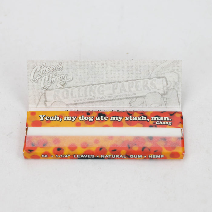 Cheech and Chong Unbleached Papers - 1 1/4"