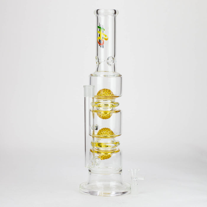 H2O | 17" Glass water bong [H2O-5016]