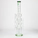 H2O | 22" Glass water bong [H2O-5021] Other Shaped Bong Canadian Distributor Green