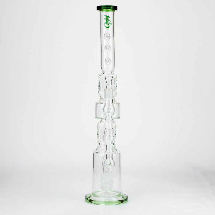 H2O | 22" Glass water bong [H2O-5021] Other Shaped Bong Canadian Distributor