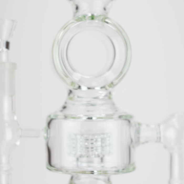 H2O | 22" Glass water bong [H2O-5021]