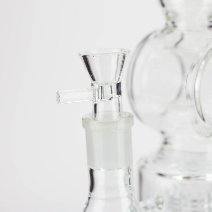 H2O | 22" Glass water bong [H2O-5021] Other Shaped Bong Canadian Distributor