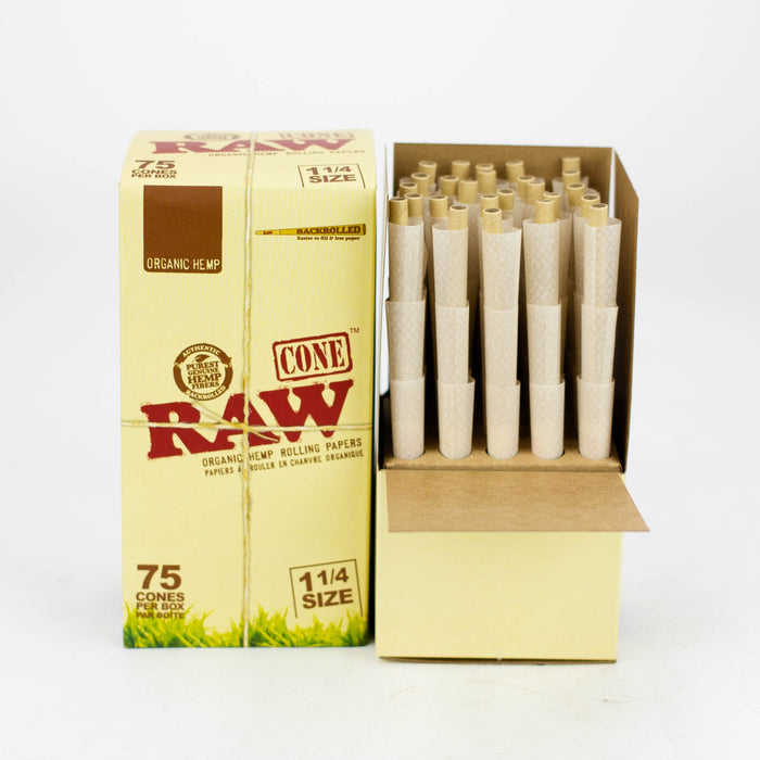 Raw Organic cone 75 - 1 1/4 Size