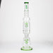 H2O | 21" Percolator glass water bong [H2O-5018] Glass Bong Canadian Distributor