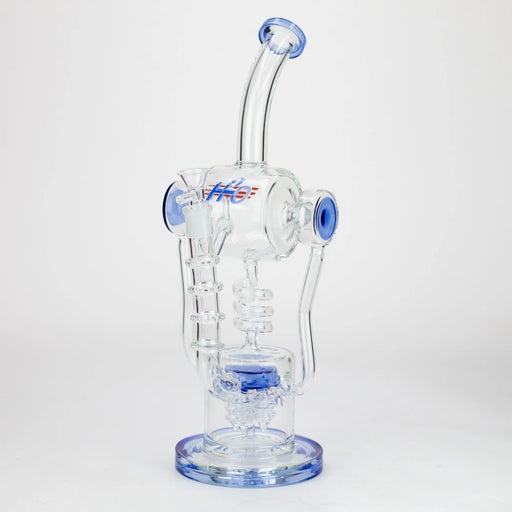 [4 Pack Bundle] H2O | 14" glass water bong [H2O-5022] Glass Bong ONE