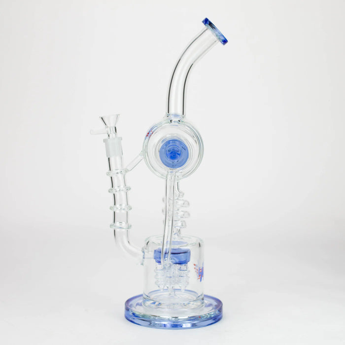 [4 Pack Bundle] H2O | 14" glass water bong [H2O-5022] Glass Bong ONE