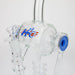 [4 Pack Bundle] H2O | 14" glass water bong [H2O-5022] Glass Bong ONE