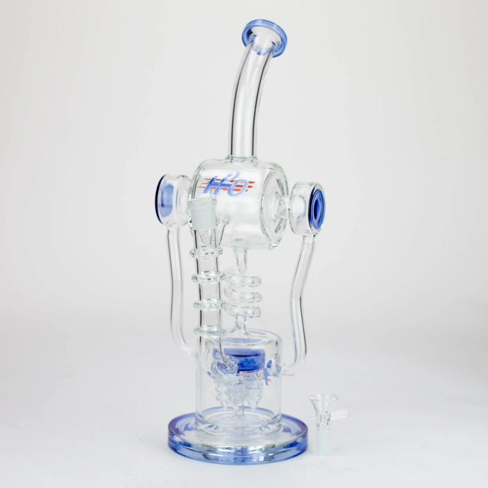 [4 Pack Bundle] H2O | 14" glass water bong [H2O-5022] Glass Bong ONE