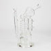 H2O | 12" Coil Glass water recycle bong [H2O-5027] Glass Bong Canadian Distributor