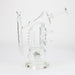 H2O | 12" Coil Glass water recycle bong [H2O-5027] Glass Bong Canadian Distributor