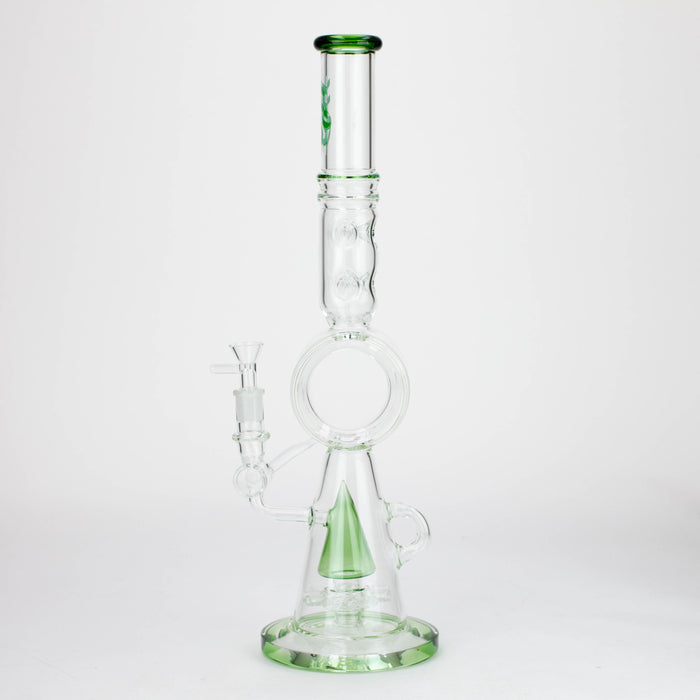 H2O | 19" Cone diffuser glass water bong [H2O-5012]