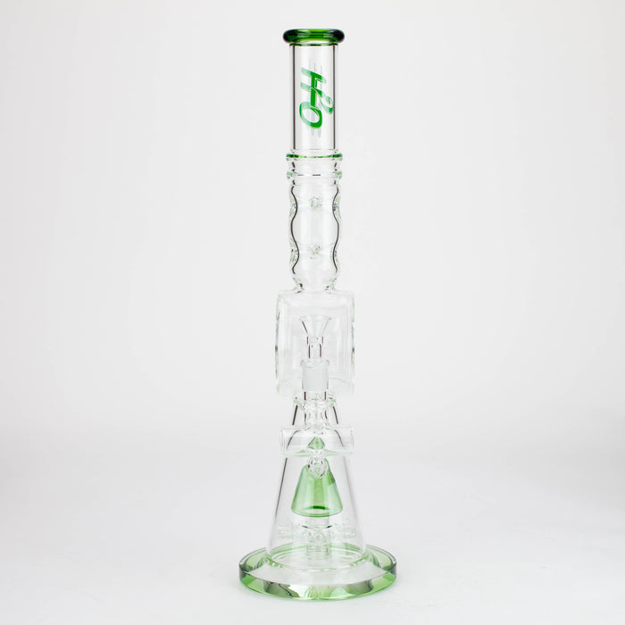 H2O | 19" Cone diffuser glass water bong [H2O-5012]