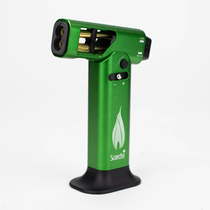 Scorch Torch | Adjustable Dual Jet Torch Lighter [51559] Torch Canadian Distributor Green