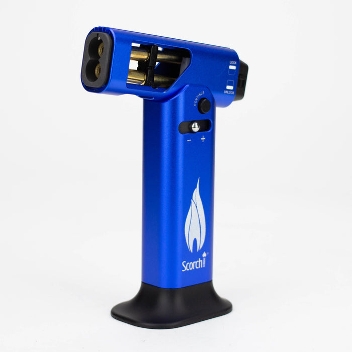 Scorch Torch | Adjustable Dual Jet Torch Lighter [51559] Torch Canadian Distributor Blue