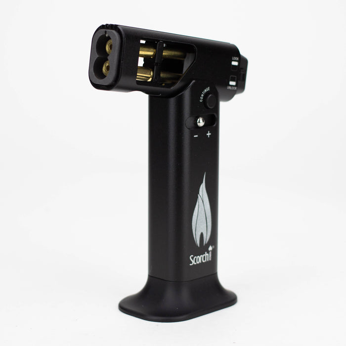 Scorch Torch | Adjustable Dual Jet Torch Lighter [51559] Torch Canadian Distributor Black