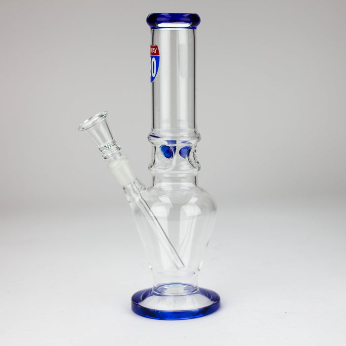 10" glass beaker water pipe [M1062] - Blue Glass Bong ONE