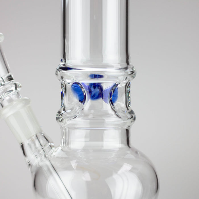 10" glass beaker water pipe [M1062] - Blue Glass Bong ONE