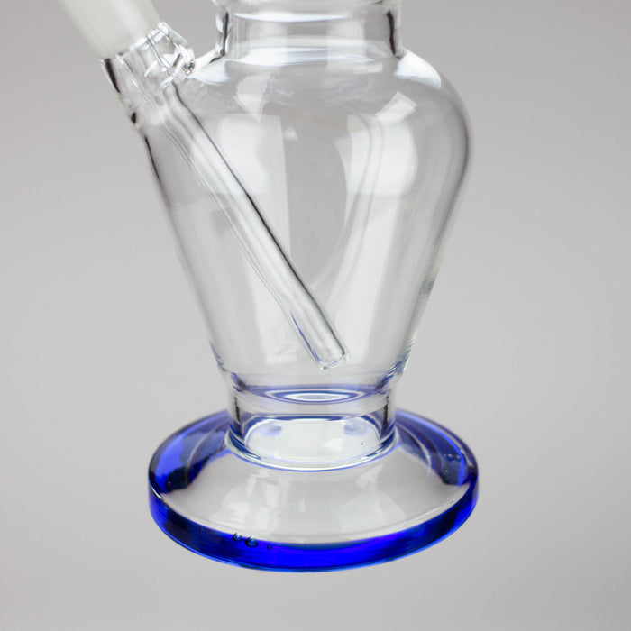 10" glass beaker water pipe [M1062] - Blue Glass Bong ONE