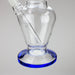 10" glass beaker water pipe [M1062] - Blue Glass Bong ONE