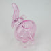 5" Standing elephant color glass hand pipe Glass Hand Pipe ONE