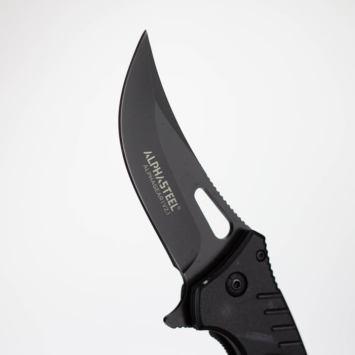 ALPHASTEEL | 8.5" Folding pocket knife [FA25] Folding Knife JJ Distribution