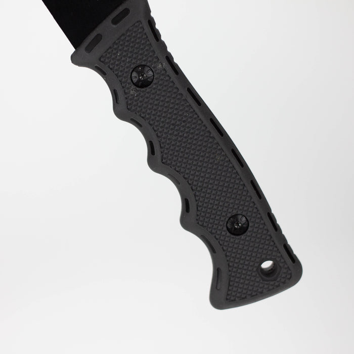 ALPHASTEEL | Tactical Axe with Sheath Black Hatchet [F103A] Sword · Machete · Axe JJ Distribution
