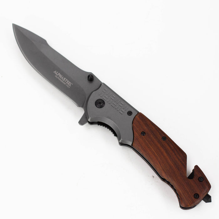 ALPHASTEEL | 9" Folding Pocket knife [DA308]