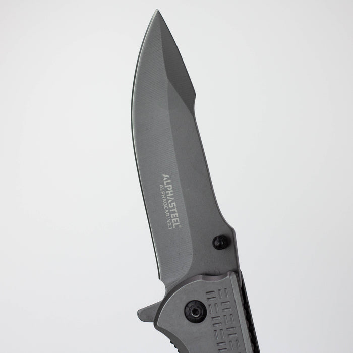 ALPHASTEEL | 9" Folding Pocket knife [DA308] Folding Knife JJ Distribution