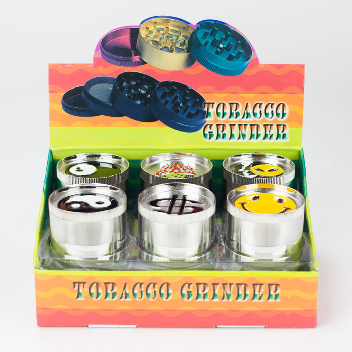 4 parts Metal grinder Box of 12 Display Pack ONE