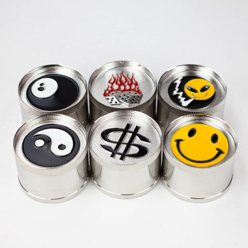 4 parts Metal grinder Box of 12 Display Pack ONE