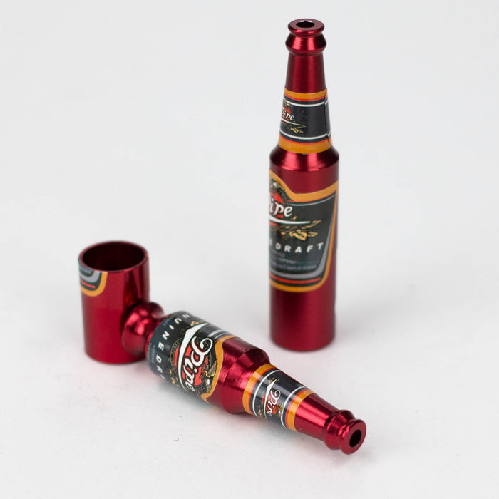 2.75" Beer Bottle Aluminium Pipe Box of 48 Metal Pipe ONE