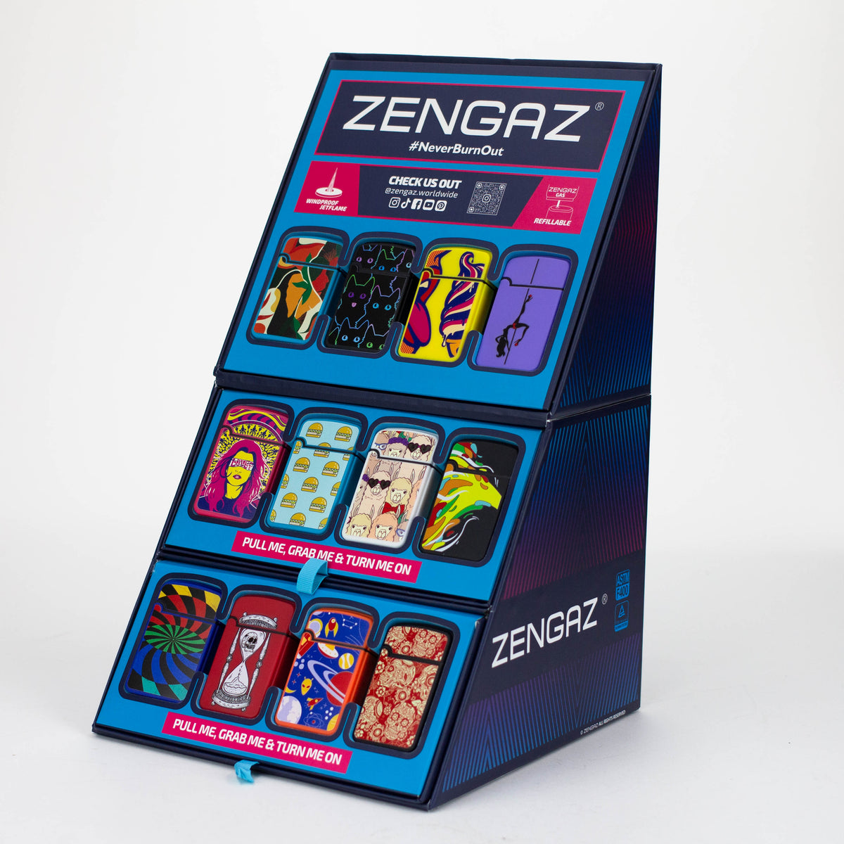 ZENGAZ® Mega Jet flame Torch lighter [ZL-12] | One Wholesale