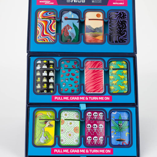 ZENGAZ®| Mega Jet flame Torch lighter Display of 48 [ZL-13] Lighters ONE