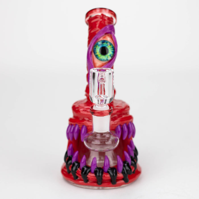 6" Resin 3D glow artwork Dab Rig [TX813] Bongs ONE