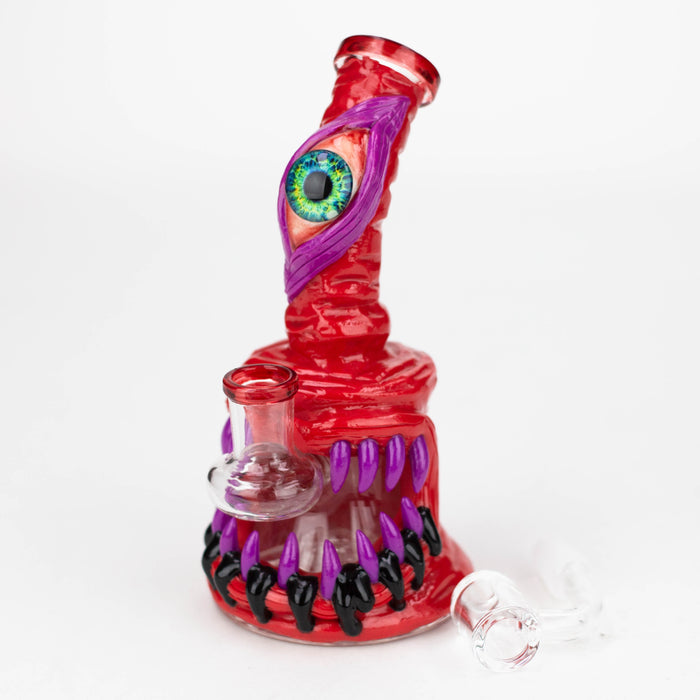6" Resin 3D glow artwork Dab Rig [TX813] Bongs ONE