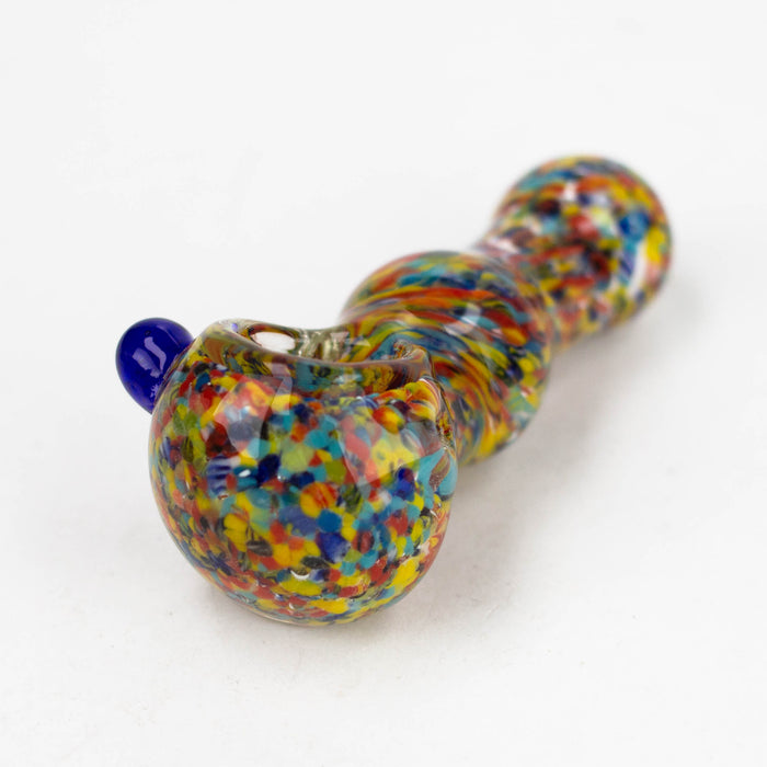3.5" softglass hand pipe Pack of 2 [10852] Glass Pipe ONE
