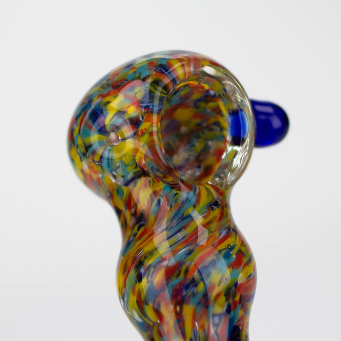 3.5" softglass hand pipe Pack of 2 [10852] Glass Pipe ONE