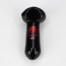 3" Black & Skull Pack of 2 Glass Pipe JJ Distribution