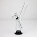 8" stripe acrylic water pipe [SV10] Bongs JJ Distribution