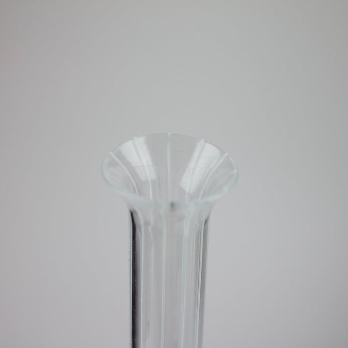 8" stripe acrylic water pipe [SV10] Bongs JJ Distribution