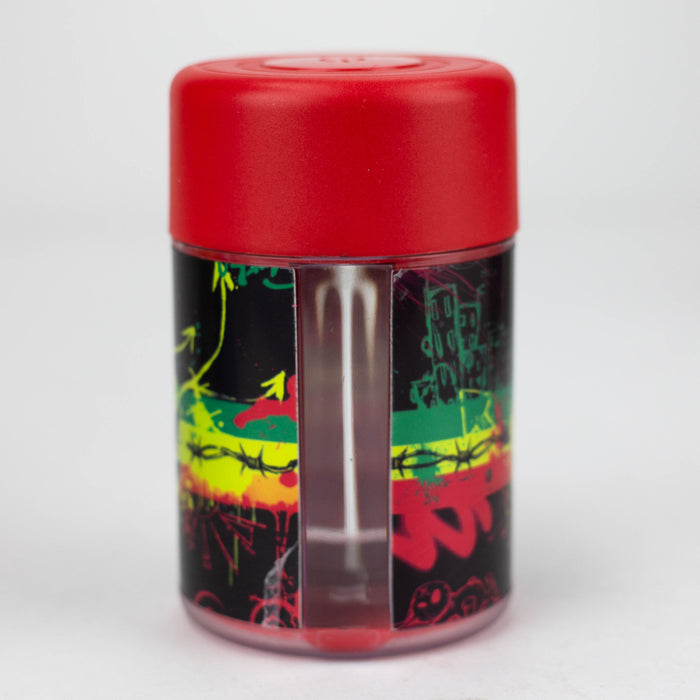 LED Plastic Stash Jars with cartoon Designs Box of 6 [SL19] Jar Canadian Distributor