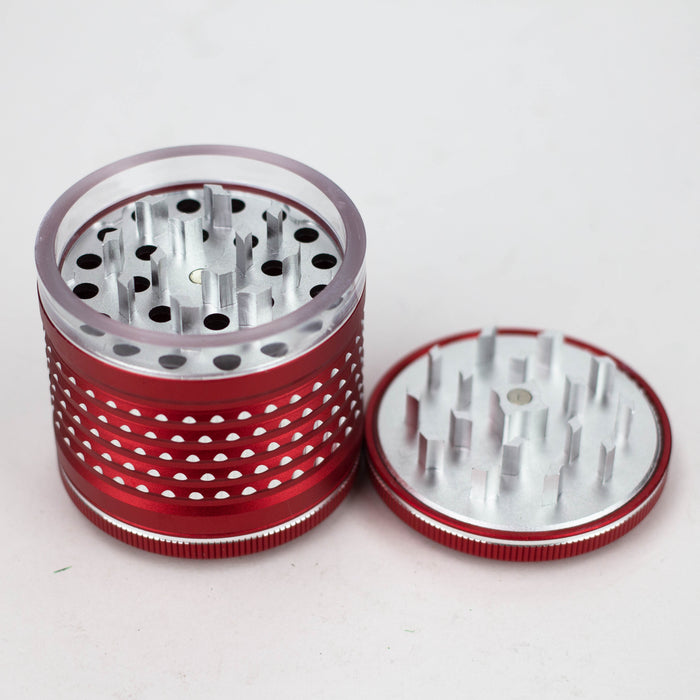 Heavy-duty 4 Part Aluminium Grinder Box of 6 [G781] Display Pack Canadian Distributor